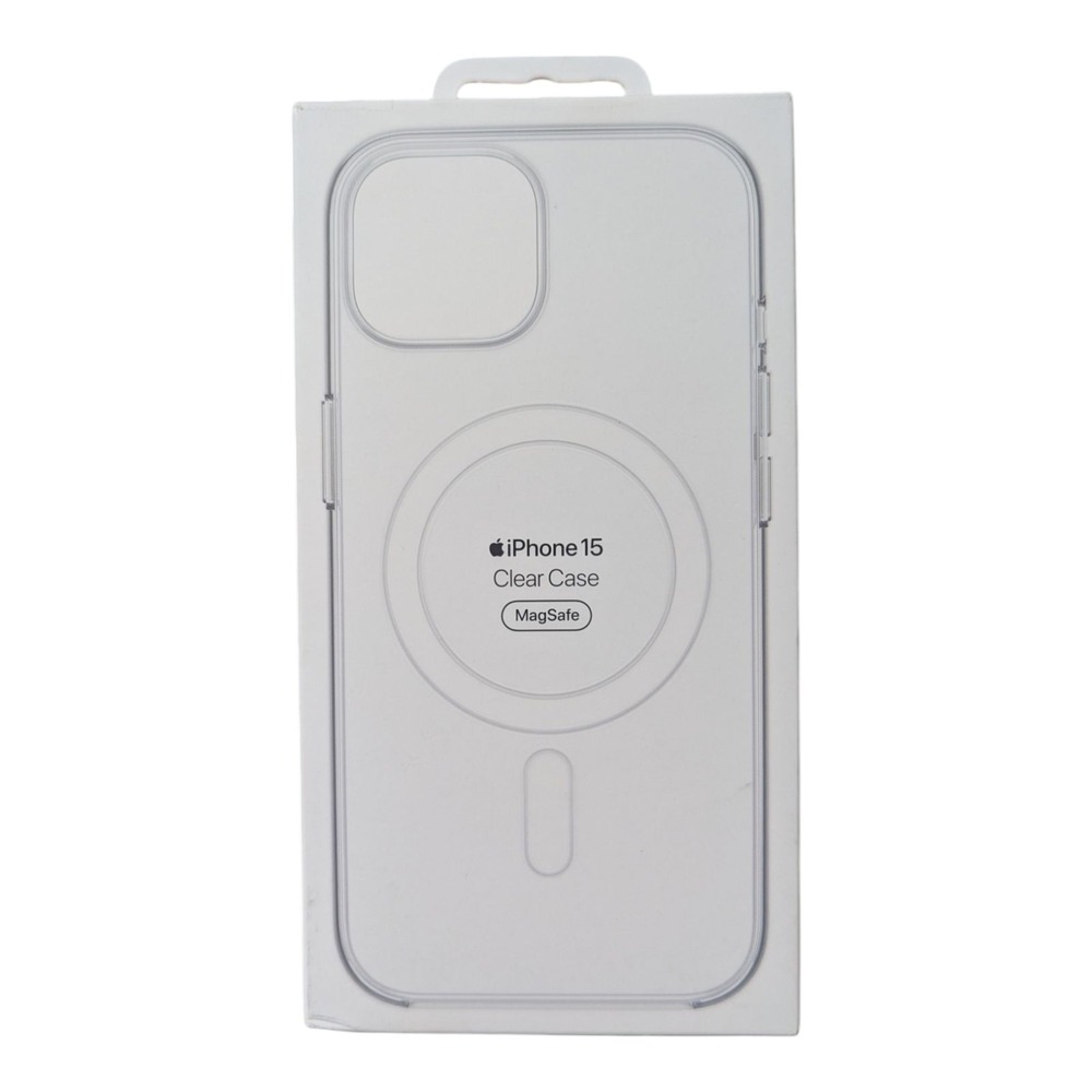 B4. Apple Clear Case with‎ MagSafe for Apple iPhone 15 - Clear